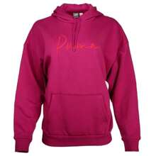 Puma Tonal Script Pullover Hoodie |  | Women Sports Sweatshirts - Default - View 1