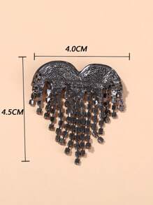 1pc Luxury & Elegant Women's Brooch Set, Includes Brooch Pin, Sweater Pin, And Accessories - Brooch - View 8