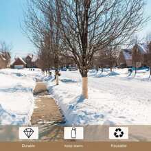 1 Roll Burlap Tree Protection Tape, Winter Tree Trunk Protection Tape, Garden Plant Tree Protection Tape, Antifreeze Bandage, Bark Protection Tape For Warmth And Moisture Retention - Multicolor - View 7