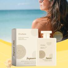 Rose Fragrance Moisturizing Body Wash, Long-Lasting Skin Barrier Protection, Deep Hydration, Gentle Cleansing, Refreshing & Alluring Scent - Beige - View 1