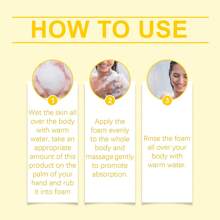 Rose Fragrance Moisturizing Body Wash, Long-Lasting Skin Barrier Protection, Deep Hydration, Gentle Cleansing, Refreshing & Alluring Scent - Beige - View 3