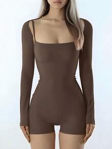 2 PIEZAS Conjunto deportivo de moda, sexy y cómodo para uso diario, elegante estilo deportivo, para graduación, aeropuerto, estilo coreano urbano, de vuelta a la escuela