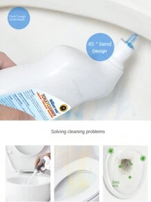 500ml Toilet Cleaner, Bathroom Cleaning Liquid, Removes Stains And Odors, Effectively Cleans Bathroom Hygiene, Keeps Toilet Clean, Household Essential.