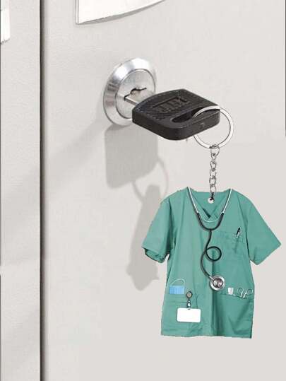 [顾客最爱] 护士和医务人员亚克力钥匙扣 - 圣诞节和感恩节的完美礼物，适用于汽车钥匙和背包，适合所有季节学校汽车配件可爱哥特 Y2k 包配件挂绳带身份证夹汽车配件包饰