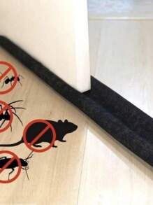 PROTETOR VEDA PORTA ROLINHO - Preto - Visão 3