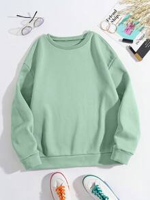 Customized Women's Round Neck Sweatshirt For Christmas Party, Thanksgiving - Add Your Own Photos/Text To Personalize T-Shirts (Family Members/Gathering Friends/Pet Photos/Favorite Patterns/Viral Memes) Easy Costume, Minimal Chic, Casual Unique, Custom Treasurefinds, Belle Costume Ideal Gifts For Her Family, Friends, Children, Pink Girls For Mother's Day, For Children's Day, For Vacation