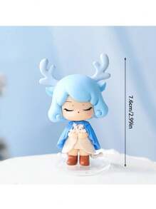 1 件王子公主蛋糕装饰顶饰，王子公主娃娃，蓝色王子，粉色皇冠公主，蓝粉色金银色立体城堡蛋糕装饰，童话主题蛋糕装饰，适用于生日派对蛋糕装饰，洗礼，性别揭示派对蛋糕装饰，派对桌面装饰，可重复使用 - 彩色 - 查看 17