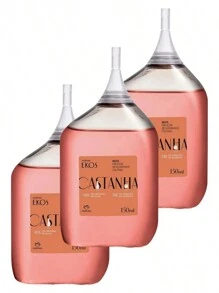 Ekos Frescor Castanha - Natura Women's Perfume 150ml - Choose Yours: Regular Cologne, Refill Or Kits - 3 Units - Chestnut Freshness REFILL - View 2