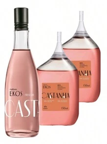 Ekos Frescor Castanha - Natura Women's Perfume 150ml - Choose Yours: Regular Cologne, Refill Or Kits - [套件] 栗子新鮮度 1 顆普通 + 2 顆補充 - 查看 2