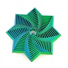 1 Miếng Lót Đế Lót Ly Cảm Giác Cho Người Lớn In 3D Hình Bát Giác Bằng Nhựa Bền Đẹp - Công Cụ Thư Giãn Có Hoa Văn Hình Học Cho Thiền Định Tích Cực - Nhiều màu - Xem 12