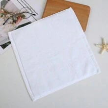 10 件/包 40 克手帕，纯白色，吸水，适用于家庭清洁、酒店、浴室和水疗中心家庭浴室装饰秋季装饰返校美容院家庭浴室 - 白色 - 查看 7