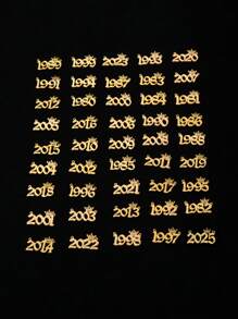 1件简约时尚女士复古嘻哈吊坠项链 - 金黃色 - 查看 12