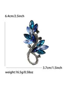 Cinza Café Roxo Cristal Trigo Orelha Broche Para Mulheres Homens Planta Pin Festa Banquete Jóias Presente Vestido Terno Pin Acessórios