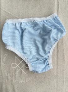 Kit Of 10 Children's Cotton Panties Printed Colorful And Comfortable Day To Day Girl Child - Nhiều màu - Xem 4