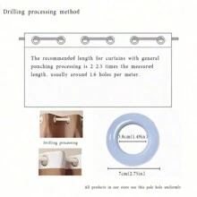 1 tấm rèm mỏng màu cà phê hiện đại với điểm nhấn là sợi chỉ vàng lấp lánh. Kết hợp chức năng che nắng với sự thanh lịch lọc ánh sáng. Được thiết kế với các lỗ khoen đục sẵn để dễ dàng lắp đặt, tấm rèm này lý tưởng để nâng cao phong cách của phòng ngủ, phòng khách và ban công đồng thời mang đến nét quyến rũ tinh tế, đương đại cho bất kỳ không gian nào. - Cà phê nâu - Xem 11