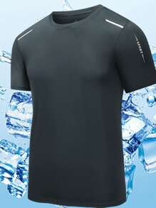 4 Stücke/Packung Sommer Kurzarm T-Shirts, leicht, locker, lässig, schnelltrocknende Halblang Outdoor Sport Fitness Shirts, atmungsaktiv, feuchtigkeitsableitend