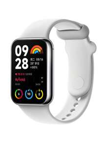 1 buah Tali Jam Tangan Silikon Cair Kompatibel dengan Mi Band 8 Pro/9 Pro, Redmi Watch 4, Tali Pengganti Kreatif dan Personalisasi Unisex, Cocok untuk Versi NFC, Tingkat Premium - Tali  9Pro/8Pro/Redmi Watch 4 - View 15
