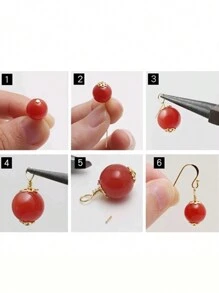 1/3pcs Pink Jewelry Making Plier Set - Ergonomic, Forged Steel Tools For Beading, Crafts And Bracelets - Includes Wire Cutters, Long Nose Pliers And Round Nose Pliers