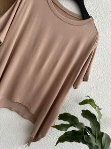 T-Shirt - Màu Khaki - Xem 2