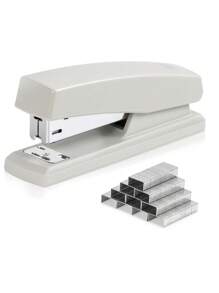 Delicious 订书机，25 张装订容量办公用订书机，颜色随机（不含订书钉），返校，学校用品