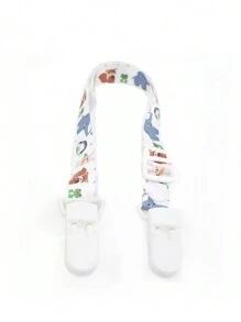 1 Piece Customizable Name Baby Toy Pacifier Chain Anti-Drop Clip, Baby Agargel Anti-Lost Rope Lanyard, Anti-Drop Strap With Double Head Clip, Cute Custom Pattern For Boys & Girls, Custom Baby Pacifier Clip Universal Soothing Clip, Glove Drop Clip For Halloween, Baptism, Thanksgiving, Gift Baby Shower Home Decor Gift Winter Night Gift Back-To-School Winter Gift Ideas For Boys & Girls,Graphic Print