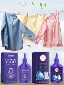 衣物油污清洁剂2款温和配方，清洗衣物油污、霉斑，多功能清洁，保持衣物干净，去除衣服油污和污垢，父亲节礼物，母亲节礼物，送朋友的礼物，送男女朋友的礼物，送家人的礼物，送老师的礼物，送同事的礼物，万圣节礼物，圣诞节礼物，新旧款随机发送 - 彩色 - 查看 11