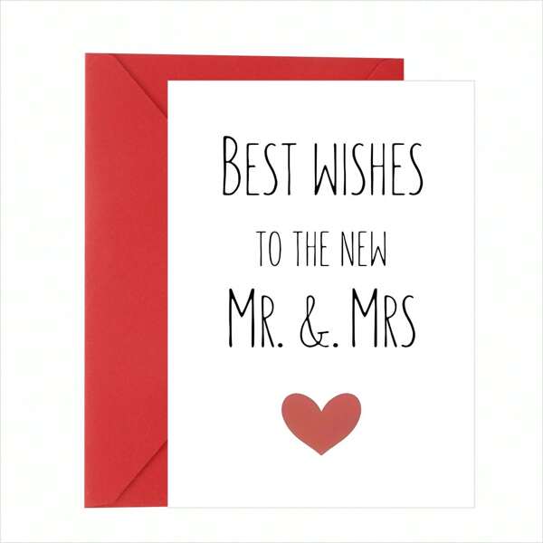 1pc Funny/Humorous Style Greeting Card/Blessing Card/Funny Quote/Thank You Card, Suitable For All, Thick Paper + Envelope