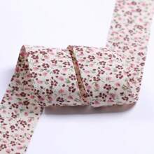 韩式双面花卉雪纺丝带，DIY蝴蝶结发饰，服装，礼品包装，帽带材料及配件 - 彩色 - 查看 12