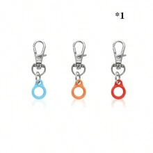 3pcs/6pcs Multi-Color Pen Holders With Badge Reel Clips - Silicone & Zinc Alloy, Secure Pocket Clip For Highlighters And Writing Instruments (Pens Not Included) Back To School - Multicolor - View 11