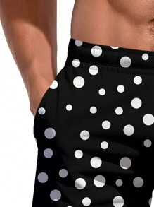 Men's 3D Print Hawaiian Beach Shorts, Summer - Multicolor - View 7