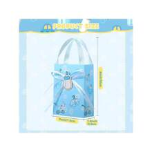 12pcs/Set Baby Shower Favors Gift Bags, Baby Shower Party Goodie Bags, Birthday Party Favor Bags, Blue Sweet Return Gifts Bags,Cute Cartoon Baby Bottles And Bows Party Decoration - Multicolor - View 7