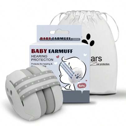 Auriculares para protección de oídos de bebés para que aprendan a caminar, con reducción de ruido, para prevenir la pérdida auditiva y mejorar el sueño, regalos y decoraciones para baby shower familiar