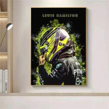 1pc Wall Arts Posters Frameless F1 Racing Legend Saike Art Living Room Home DecorationPop - Multicolor - View 6