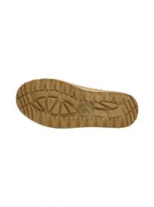 Warm & Cute Patchwork Classic Slip-On Faux Fur Snow Boots - Camel - View 2