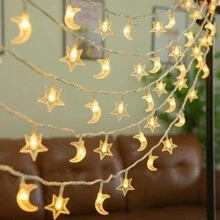 Battery Powered Fairy String Lights, Party Decoration Lights For Home, Birthday, Party, Camping, Indoor And Outdoor Use - Warm White - View 2