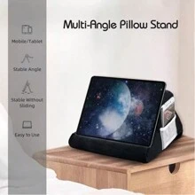 New MultiAngle Soft Pillow Lap Stand Phone Cushion Laptop For IPad Holder Tablet