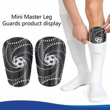 1 Pair Ultra-Mini Football Shin Guards - Super Micro Football Inserts - Extremely Small Shinguards, Lightweight And Comfortable, Unisex - Multicolor - View 9