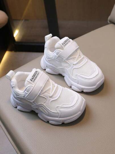 1 Pair Comfortable Outdoor Children Sports Shoes, Toddler/Kids Running Shoes, Fashionable Breathable Children Casual Sneakers