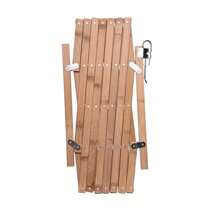 Baby Fence Expanding Portable Wooden Pet Dog Freestanding Trellis Gate UK - Beige - View 5