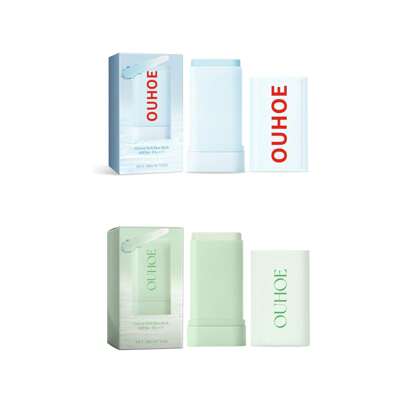 OUHOE 柔软防晒棒，SPF50+/PA++++，20g/0.71oz，质地轻盈，不油腻，吸收迅速，注入姜黄和蜂蜡，适合所有肤质，旅行装，适用于面部和身体