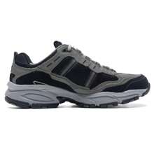 Skechers Tênis de Corrida Respirável e Acolchoado com Amortecimento de Impacto para Homens - Preto - Visão 2