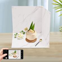 Food Photography Backdrops, Marble Photo Backdrop Boards, 3PCS White Photography Backdrop Boards Waterproof Backdrop For Food Photography