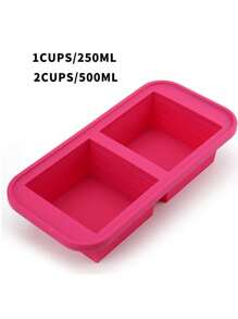 Large Silicone Ice Cube Tray With Lid, Freezer Mold, Food Storage Box, Refrigerator Container, Summer Ice Trays /Bins, Suitable For Cup, Summer Ice Bin & Tray, Kitchen Accessories,Ice Cream Storage Solutions