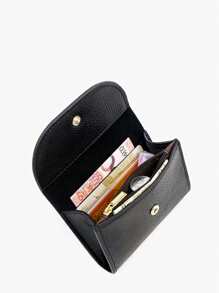 Minimalist Coin Purse, Portable Coin Pouch With Soft Leather Texture, Large Capacity Multi-Functional Wallet Card Holder