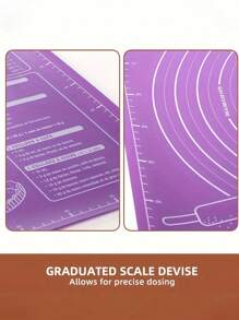 1/2 件 EVA 不粘烘焙垫，适用于糕点、面团擀制和烘焙、擀制和揉捏面团、防滑硅胶烘焙垫、非常适合制作馅饼等 - 圣诞节、万圣节、复活节、感恩节的理想厨房工具