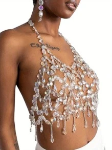 Women Tank Tops & Camis - 混合色 - 查看 6