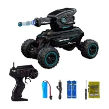 Tanque Rc Con Lanzador De Balas,regalos Para Niños Coche - Negro - Ver 8