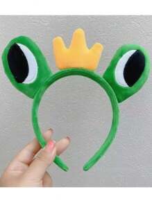 Diadema con dibujos animados, tocado de príncipe y princesa rana para disfraces, actuaciones y uso cosmético - Multicolor - Ver 41