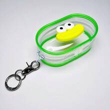 1pc Portable Mini Colorful Transparent Zipper Storage Pouch, Cute Cartoon Pattern Design, Multi-Functional Jewelry Organizer Bag For Earphones, Cables, Lipsticks, Keychains, Rings, Small Accessories, Travel Accessory Travel Essentials Holiday Essentials Bag,Room Decor, Bags,Makeup Bag,Vanity,Travel,Make Up Bag,Travel Essentials,Organizer,Storage,Travel Essential,Makeup Organizer,Makeup Bags,Make Up Organizer,Organiser,Toiletry Bag,Desk Organiser,Cosmetic Bag,Makeup Pouch,Make Up Organize,Vanity Accessories,Make Up Pouch,Make Up Bags