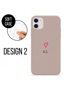 1pc Perforated High-Transparency Heart Custom Colorful Thickened Anti-Fall Painted Phone Case Protective Cover Compatible With Iphone 16/16 Pro/16 Plus/16 Pro Max, IPhone 15 Pro Max, Apple P13, P14, P11, P12, XS, XR, 7/8P, 7/8GES2, A50, A12, A32, A52, A72, A51, A21S, A13, A14, S22 Ultra, S23, A33, A53, S20 FE, Redmi 11, 12 Pro, 12/12X, Note 11, 9A, 9C, Poco X3 NFC, Redmi 10, 9, Note 9, 12C, Note 11 Pro, Redmi 10C, Note 8 Pro